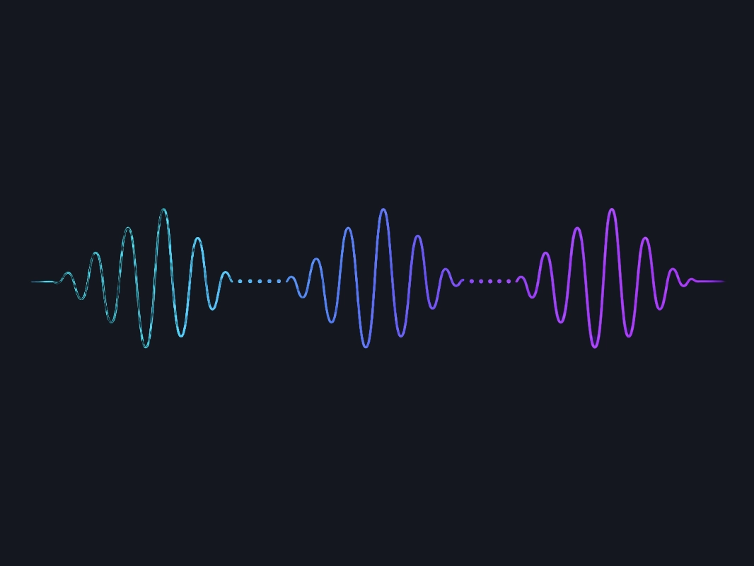 Diagram showing how isochronic tones work